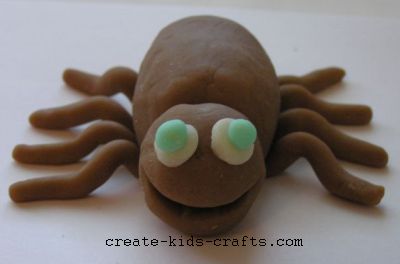 playdough spider playdough spider
